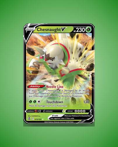Collector’s Guide: Chesnaught V (Silver Tempest #15)