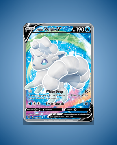Collector’s Guide: Alolan Vulpix V (Silver Tempest #173)