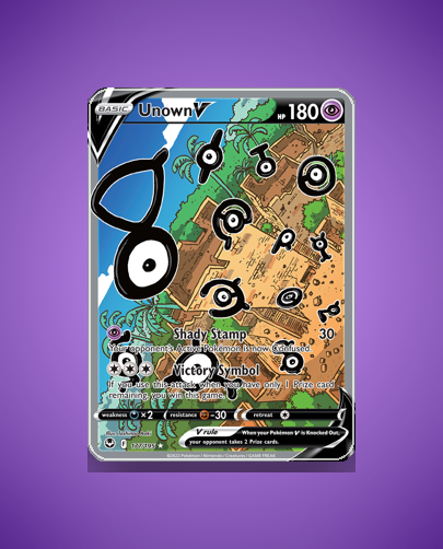 Collector’s Guide: Unown V (Silver Tempest #177)