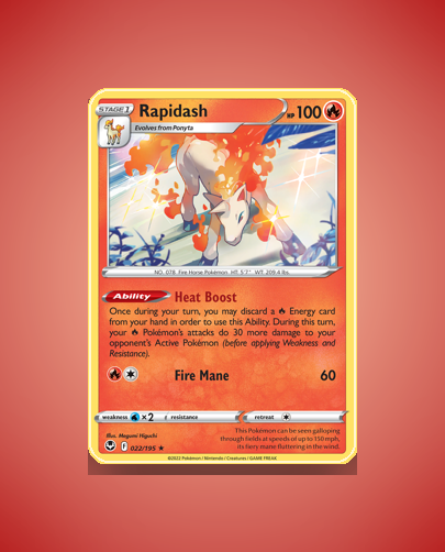 Collector’s Guide: Rapidash (Silver Tempest #22)