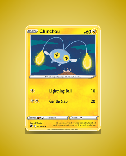 Collector’s Guide: Chinchou (Silver Tempest #51)