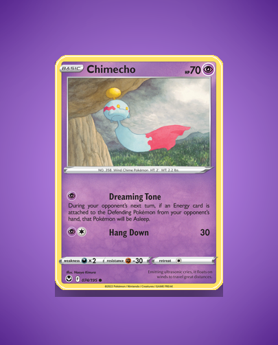 Collector’s Guide: Chimecho (Silver Tempest #74)