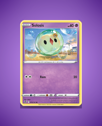Collector’s Guide: Solosis (Silver Tempest #76)