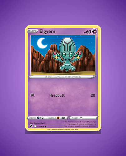 Collector’s Guide: Elgyem (Silver Tempest #79)