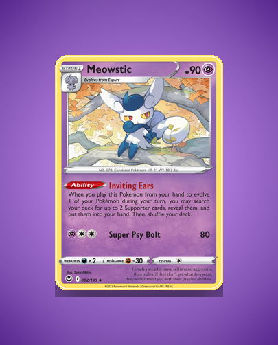 Collector’s Guide: Meowstic (Silver Tempest #82)