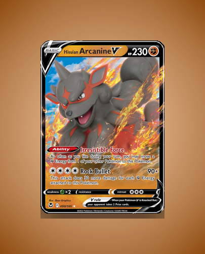 Collector’s Guide: Hisuian Arcanine V (Silver Tempest #90)