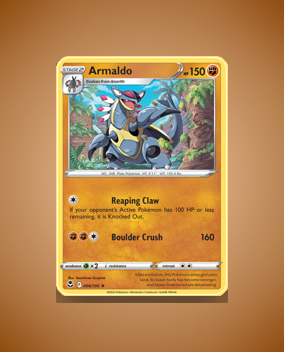 Collector’s Guide: Armaldo (Silver Tempest #96)