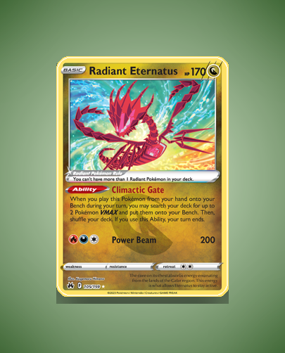 Collector’s Guide: Radiant Eternatus (Crown Zenith #105)