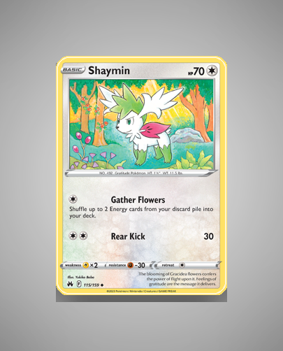 Collector’s Guide: Shaymin (Crown Zenith #115)