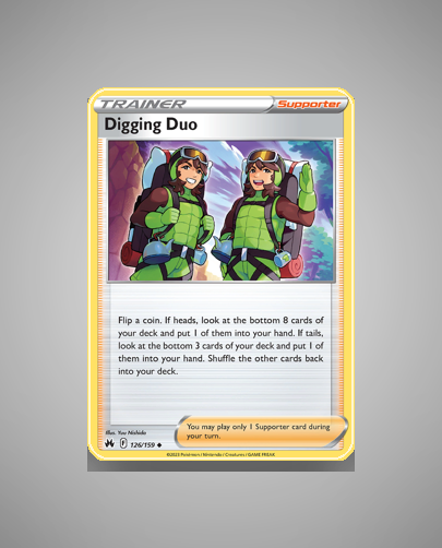 Collector’s Guide: Digging Duo (Crown Zenith #126)