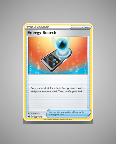 Collector’s Guide: Energy Search (Crown Zenith #128)