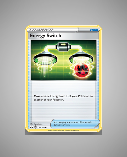 Collector’s Guide: Energy Switch (Crown Zenith #129)