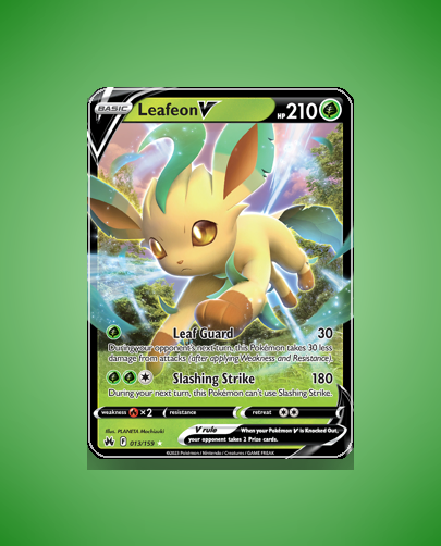 Collector’s Guide: Leafeon V (Crown Zenith #13)