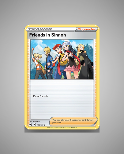 Collector’s Guide: Friends in Sinnoh (Crown Zenith #131)