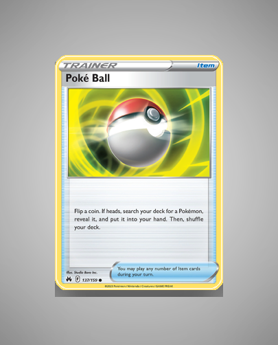 Collector’s Guide: Poké Ball (Crown Zenith #137)