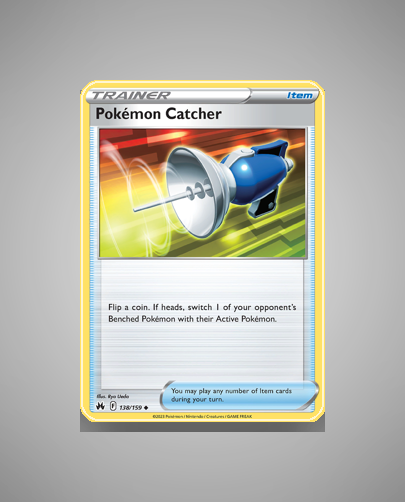 Collector’s Guide: Pokémon Catcher (Crown Zenith #138)