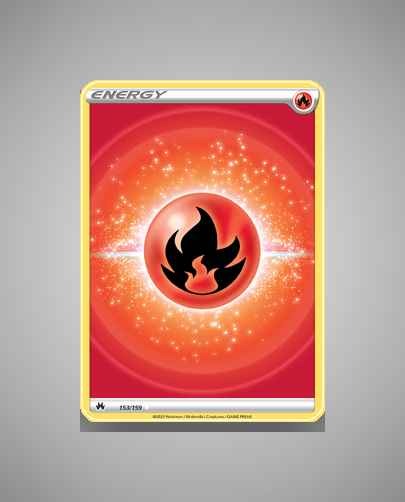 Collector’s Guide: Fire Energy (Crown Zenith #153)