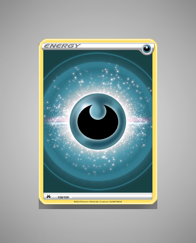 Collector’s Guide: Darkness Energy (Crown Zenith #158)
