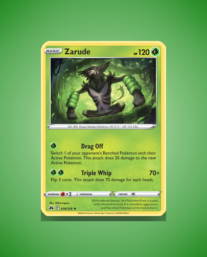 Collector’s Guide: Zarude (Crown Zenith #16)