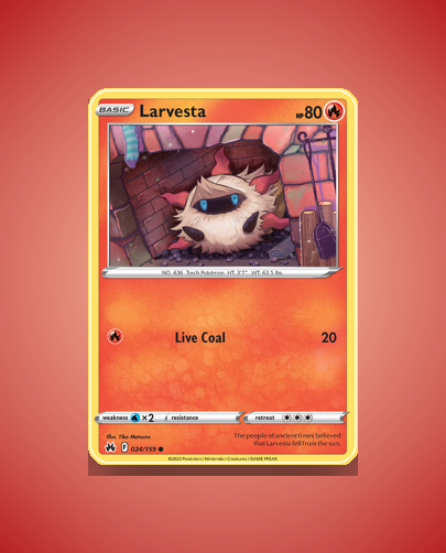 Collector’s Guide: Larvesta (Crown Zenith #24)
