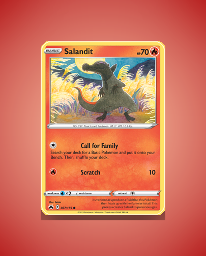 Collector’s Guide: Salandit (Crown Zenith #27)