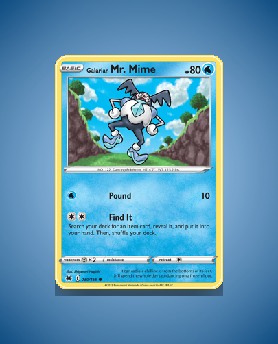 Collector’s Guide: Galarian Mr. Mime (Crown Zenith #30)