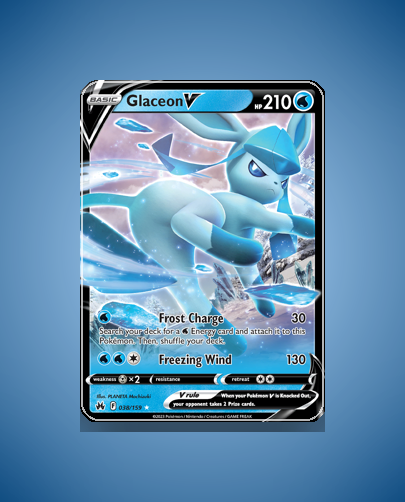 Collector’s Guide: Glaceon V (Crown Zenith #38)