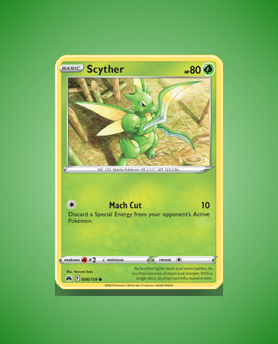 Collector’s Guide: Scyther (Crown Zenith #6)