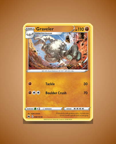 Collector’s Guide: Graveler (Crown Zenith #68)