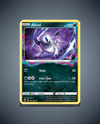 Collector’s Guide: Absol (Crown Zenith #76)