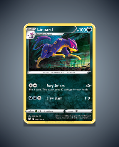 Collector’s Guide: Liepard (Crown Zenith #78)