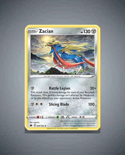 Collector’s Guide: Zacian (Crown Zenith #94)