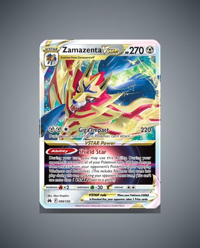 Collector’s Guide: Zamazenta VSTAR (Crown Zenith #99)