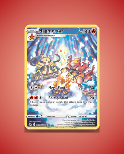 Collector’s Guide: Magmortar (Crown Zenith Galarian Gallery #GG03)