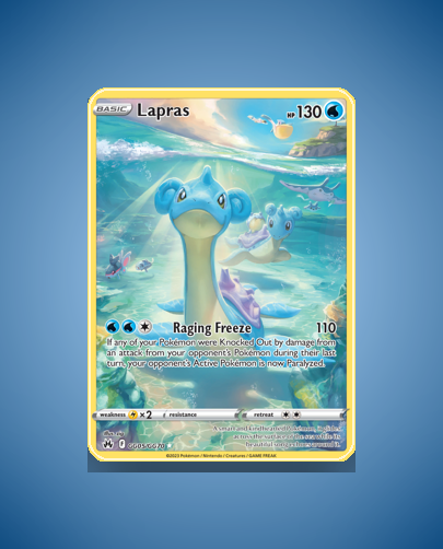 Collector’s Guide: Lapras (Crown Zenith Galarian Gallery #GG05)