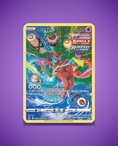 Collector’s Guide: Deoxys (Crown Zenith Galarian Gallery #GG12)
