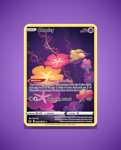 Collector’s Guide: Comfey (Crown Zenith Galarian Gallery #GG14)