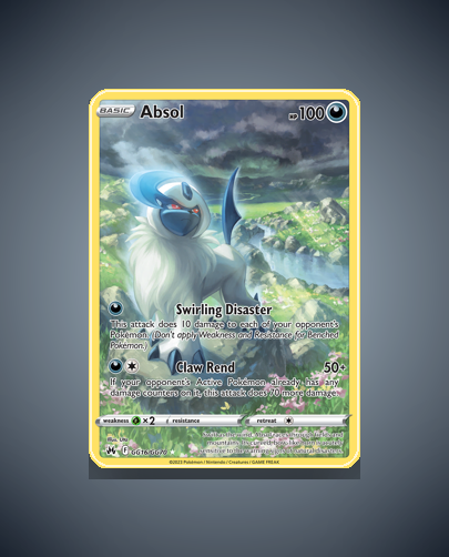 Collector’s Guide: Absol (Crown Zenith Galarian Gallery #GG16)