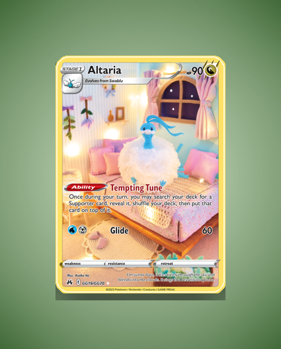 Collector’s Guide: Altaria (Crown Zenith Galarian Gallery #GG19)