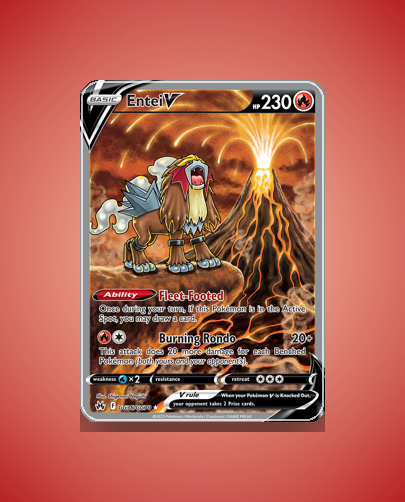 Collector’s Guide: Entei V (Crown Zenith Galarian Gallery #GG36)
