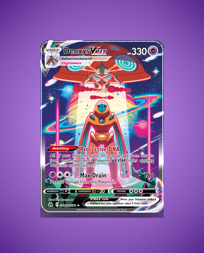 Collector’s Guide: Deoxys VMAX (Crown Zenith Galarian Gallery #GG45)