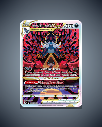 Collector’s Guide: Hisuian Samurott VSTAR (Crown Zenith Galarian Gallery #GG52)