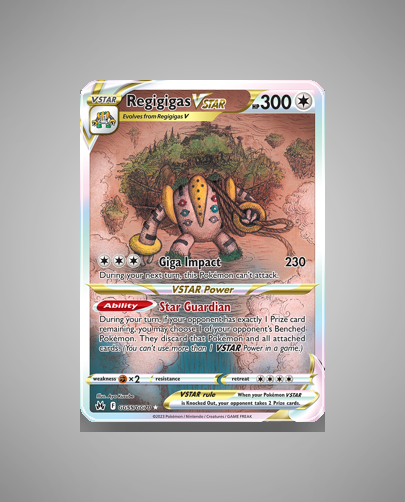 Collector’s Guide: Regigigas VSTAR (Crown Zenith Galarian Gallery #GG55)