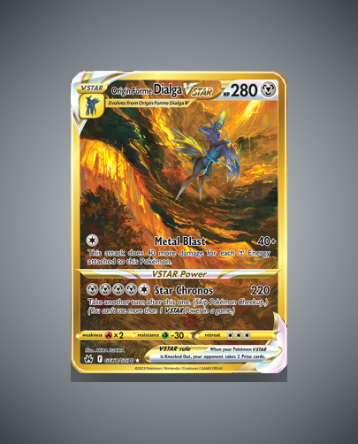 Collector’s Guide: Origin Forme Dialga VSTAR (Crown Zenith Galarian Gallery #GG68)