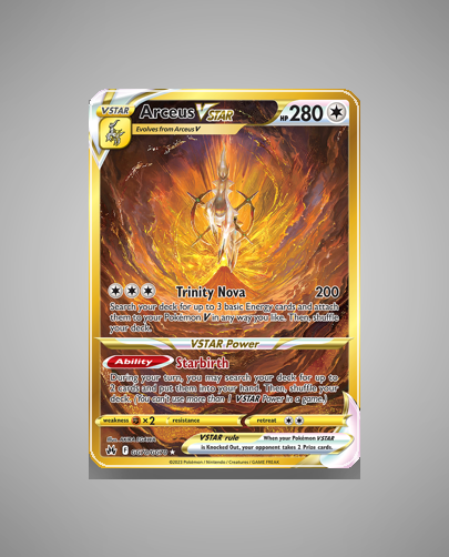 Collector’s Guide: Arceus VSTAR (Crown Zenith Galarian Gallery #GG70)