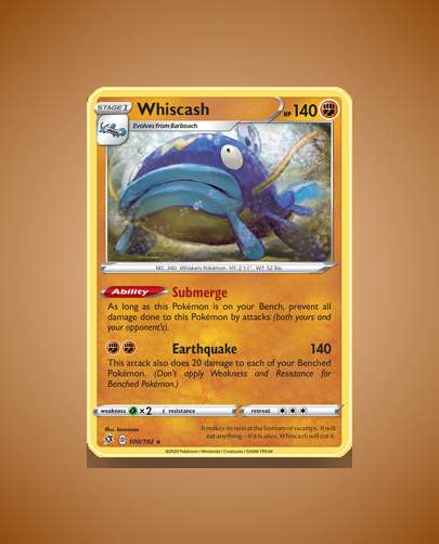 Collector’s Guide: Whiscash (Rebel Clash #100)