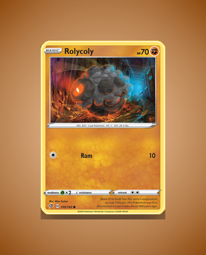Collector’s Guide: Rolycoly (Rebel Clash #105)