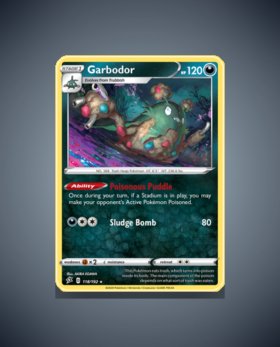 Collector’s Guide: Garbodor (Rebel Clash #118)