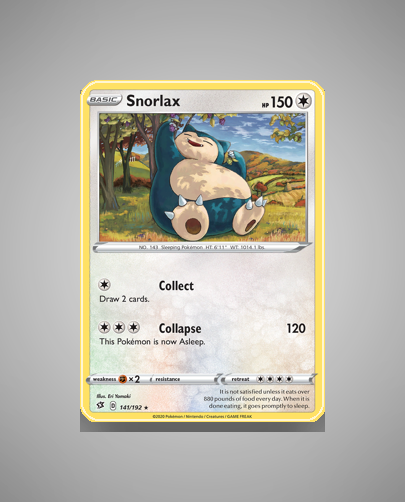 Collector’s Guide: Snorlax (Rebel Clash #141)