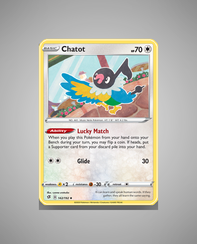 Collector’s Guide: Chatot (Rebel Clash #142)